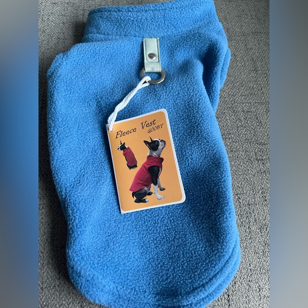 Gooby Dog sweater Blue Fleece - Picture 3 of 6